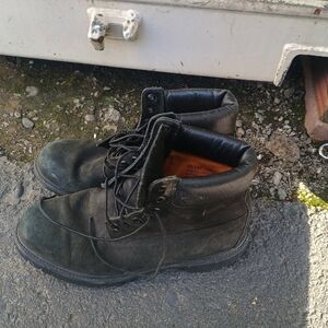 Black Timberland Boots Size 10.5 Pre-owned